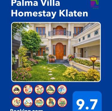 Palma Villa Homestay I With Swimming pool, billiard, karaoke & ping pong near Klaten Town Square