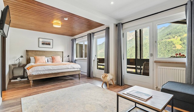 Premium Suite with Breakfast, Mountain View & Private Terrace in Vandans