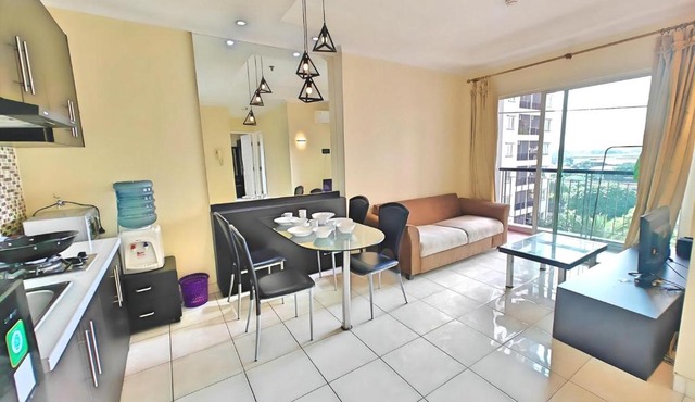 Strategic 2BR Gading MOI Apt Wi-Fi, Pool & Gym