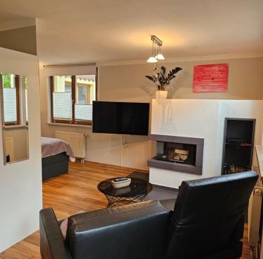 Studio Parterre Kamin in Fehrenbach