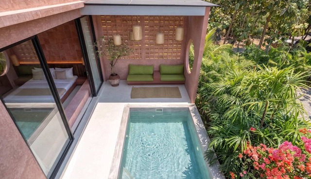 Stylish 1BR w Pool, Kitchen&Patio - Ungasan's Best in South Kuta