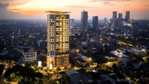 Stylish 2BR Apartment Vasa Suite Surabaya City Centre with Balcony by Le Ciel Hospitality in Surabaya