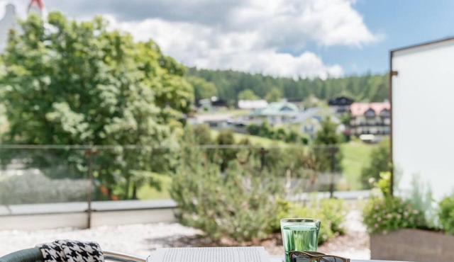 "Sunrise" King-Size Bed - NEW! Half-board included for stays of up to 2 nights - Hotel Inntalerhof in Telfs