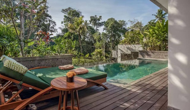 Tropical Jungle Villa with Private Pool, Scenic Views & Relaxing Outdoor Space in Kabupaten Gianyar