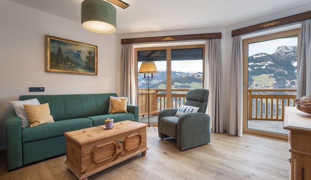 Vacation apartment 'Bennis Dahuam' on the Schwendberg/Hippach with top panorama in Hippach-Schwendberg
