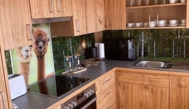Vacation Apartment on an Alpaca Farm in Abschlag