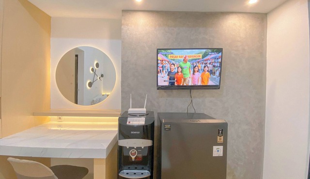 Warm Minimalist Studio Apartment The Alton in Semarang