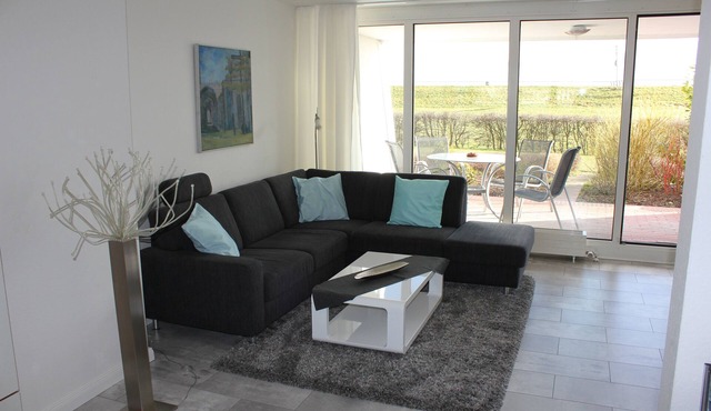 Wilhelmshaven Südstrand: Hochw. Duplex apartment right on South Beach in Wilhelmshaven