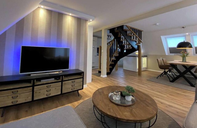 Comfortable apartment with a balcony and garden! in Borkum