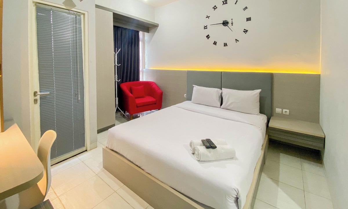 Semarang Apartment | Comfortable 1Br Without Living Room At Amartha View Apartment
