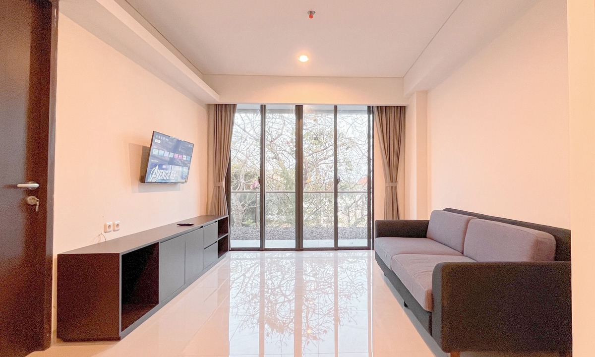 Kuta Selatan Hotel | Tranquil 2BR (No Kitchen) Apartment at Skales Residence Nusa Dua Bali