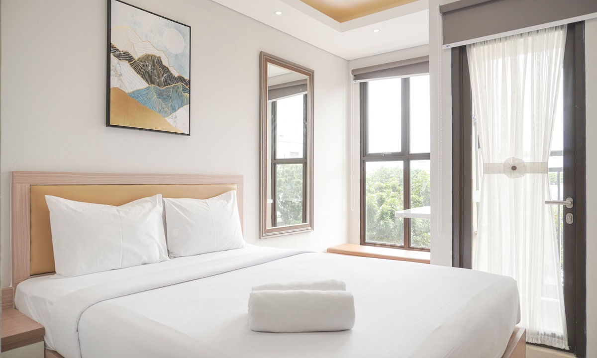 Ciputat Apartment | Warm And Minimalist Studio Transpark Bintaro Apartment