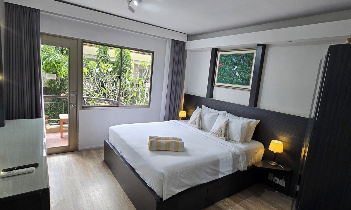 Legian Kaja Apartment | Beach Resort Apartment. 5-Min Walk to Legian Beach