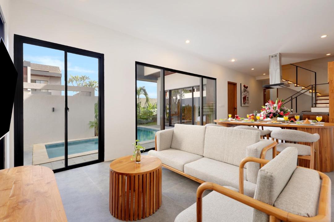 Kesiman Villa | BrandNew Beachside Luxury Villa 3BR Tropical B
