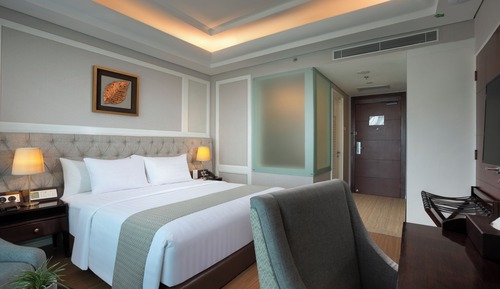 Deluxe Room, 1 Queen Bed, Smoking (Garden)