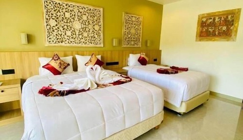 Triple Room, Balcony, Courtyard View