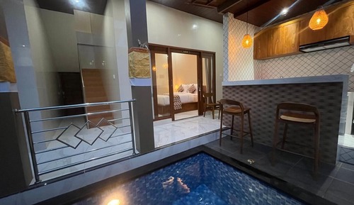 Superior Double Room, Balcony, Pool View