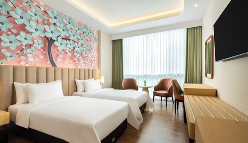 Deluxe Double or Twin Room, Pool View