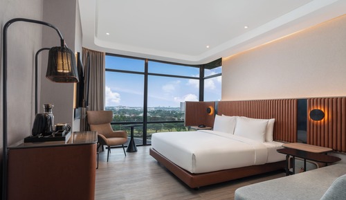 Executive Room, 1 Double Bed, City View
