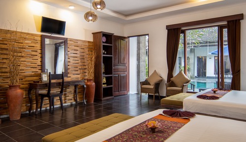 Premium Family Room with Pool Access and Free Benefits