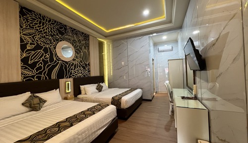 Palm Room, 1 Double Bed, Non Smoking, City View