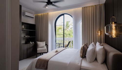 Double Room, Balcony, Garden View