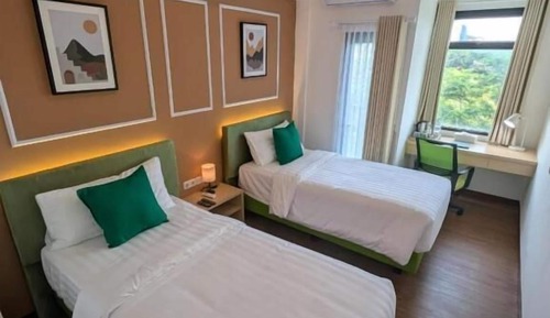 Exclusive Twin Room, 2 Twin Beds, Balcony, City View
