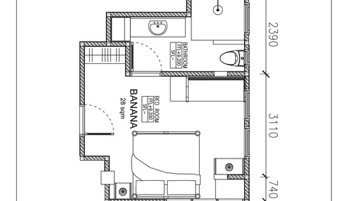 Banana Room, Third Floor