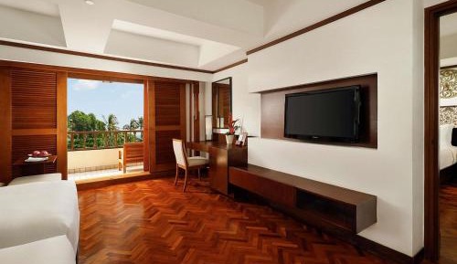 Family Double Room with One Double Bed and Two Single Beds