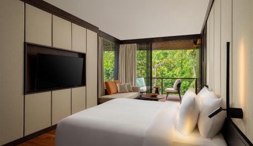 Deluxe Room with Balcony and Jungle View