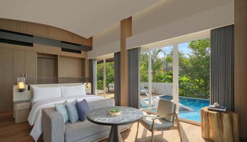 Ocean View Villa, 1 Bedroom Villa, 1 King, Partial ocean view