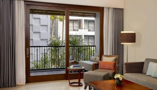 Two-Bedroom Suite with Balcony and view