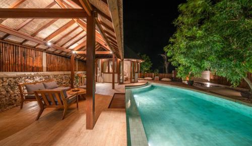 Two Bedroom Villa Klyfokoko Ocean View with Private Pool 