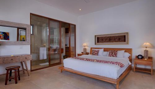 Three-Bedroom Beachfront Villa with Private Pool