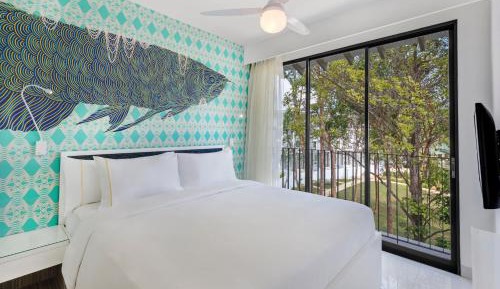 One Bedroom Garden View Suite Queen-Free Return Transfer (BBT Terminal-Resort)