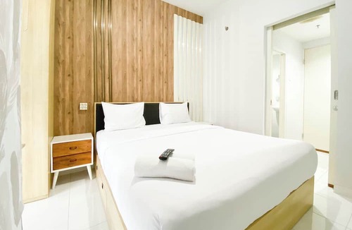 Semarang Apartment | Homey 1Br Without Living Room At Amartha View Apartment