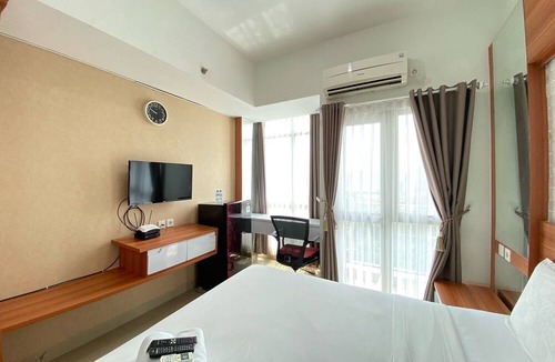 Hegarmanah Apartment | Monochrome Studio Room At Taman Melati Jatinangor Apartment