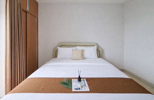 Karawaci Apartment | Spacious And Warm Combined Studio Room At Apartment Serpong Greenview