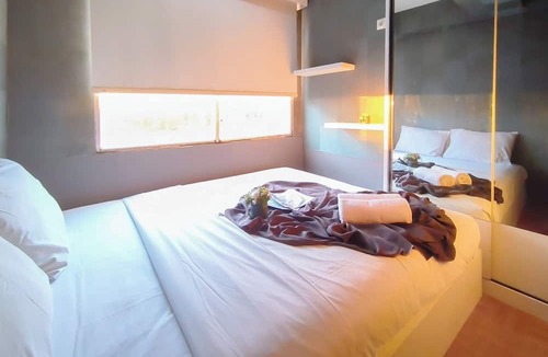 Cipaganti Apartment | Enjoy Living 2Br Apartment At Jarrdin Cihampelas With 1 Ac In Living Room