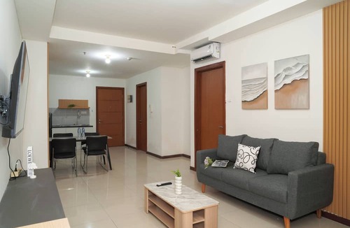 Pluit Apartment | Restful 2Br With Sea View At Apartment Green Bay Condominium