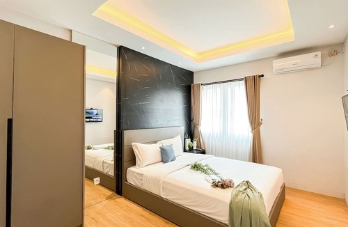 Pondokcina Apartment | Strategic And Minimalist 1Br Apartment At Margonda Residence 1