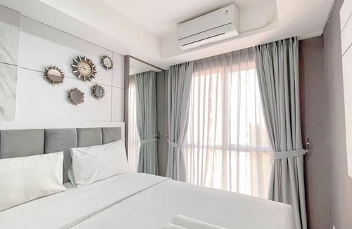 Biringkanya Apartment | Grey Toned 1Br Apartment Tamansari Skylounge Makassar