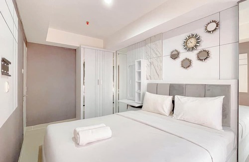 Biringkanya Apartment | Grey Toned 1Br Apartment Tamansari Skylounge Makassar