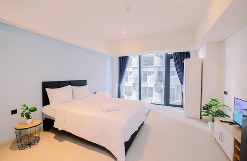 Pagedangan Apartment | Cozy Stay Studio Apartment For 4 Fax Carstensz Residence