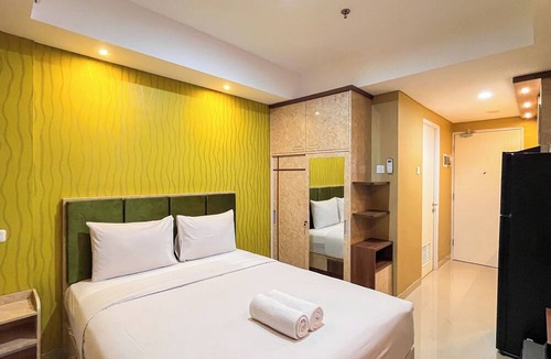 Biringkanya Apartment | Modern Studio Room Apartment At Tamansari Skylounge Makassar