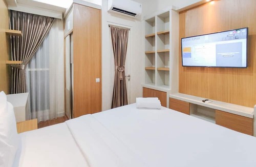 Semarang Apartment | Minimalist And Homey Studio At Amartha View Apartment
