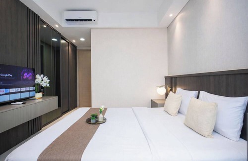 Pantai Indah Kapuk Apartment | 1Br Homey Areum Residence At Gold Coast