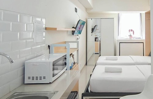 Makassar Apartment | Studio (No Kitchen) Apartment With Murphy Bed At Bandaraya - Tallasa City Makassar
