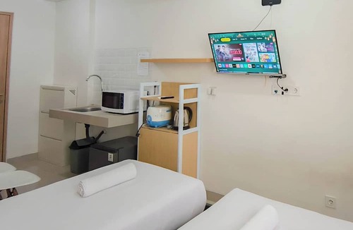 Makassar Apartment | Studio (No Kitchen) Apartment With Murphy Bed At Bandaraya - Tallasa City Makassar