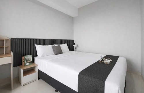 South Tangerang Apartment | Cozy And Minimalist 2Br At The Ayoma Apartment